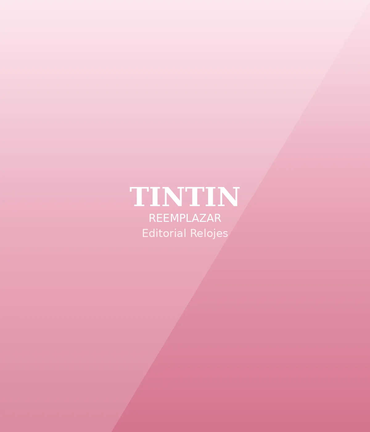 Nueva colección de relojes Tintin